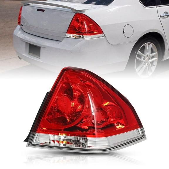 Tail Lights Brake Lamps Replacement for 2006-2013 Chevy Impala