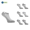 thumbnail image 3 of Tin Corto Fruit Of The Loom para Mujer, Jaspe Sin Felpa Unitalla Paquete con 7 Pares, 3 of 4