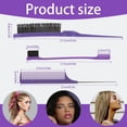 thumbnail image 3 of 3pcs Double Sided Hair Comb Hair Brush AccessoriesStyling Partition Comb for Salon Home Use, 3 of 8