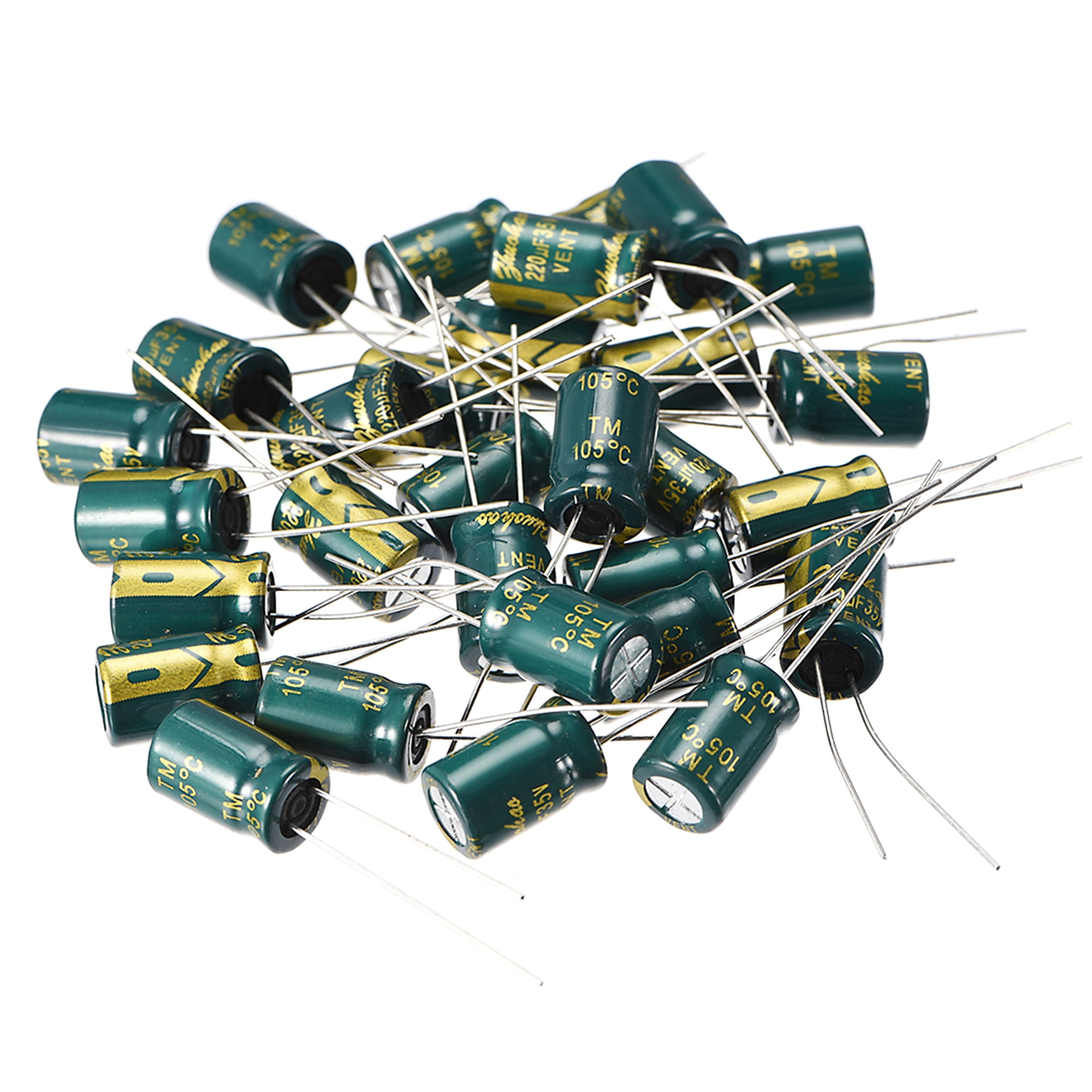 Radial Leaded 330uF 50volts 20/% Aluminum Electrolytic Capacitors ESMG500ELL331MJ16S Pack of 100