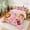 Red Peach, variant on Erosebridal Lion Twin Comforter Sets for Boys Girls, Safari Animals Bedding Set, Polka Dots Reversible 2pcs 1 Comforter and 1 Pillowcase
