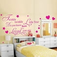 thumbnail image 2 of JHGoosa English Letter Butterfly Wall Stickers Living Room Bedroom Decoration Stickers(Clearance), 2 of 4