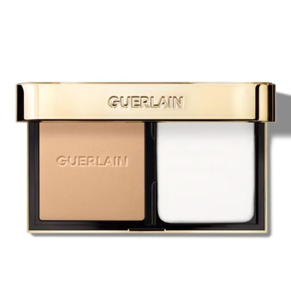 Base de maquillaje compacta mate Parure Gold Skin Control - 3N Medium Skin with Neutral Beige Undertones de Guerlain para mujer - Base de maquillaje de 0,3 oz (recargable)