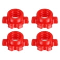 thumbnail image 1 of Abrazaderas para mancuernas Uxcell, tuercas hexagonales de bloqueo giratorio para barra de pesas antideslizantes de 1 pulgada y paquete de 4, 1 of 6