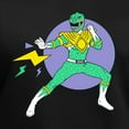 thumbnail image 3 of CafePress - Green Ranger Lightning Bolt Women's V Neck T Shirt - Women's V-Neck Dark T-Shirt, 3 of 4