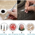 thumbnail image 3 of Juego de Herramientas Básicas de Deshierbe de Vinilo para Manualidades, 18 Piezas, Kit de Tallado de Punzón y Costura DIY, Herramienta de Letras y Camafeos de Silueta, 3 of 5