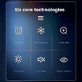 thumbnail image 5 of X42 Tablet Radiator Tablet Cooler Rgb Colorful Lighting 10cm Fan 2025, 5 of 5