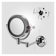 thumbnail image 3 of Vanity Mirror With Lights LED Makeup Mirror With Light 5 X 7 X 10 X Magnification Bathroom Retractable Folding Double-sided Vanity Mirror ,Widely Use, 3 of 4