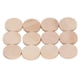 thumbnail image 2 of Round Wood Coins, Unfinished Wood Cutout 50Pcs Widely Used Easy DIY For Decor ANGGREK Otros, 2 of 8