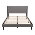 thumbnail image 2 of Set de Colchón Pro y Cama Cambridge Matrimonial Gris Oxford, 2 of 10