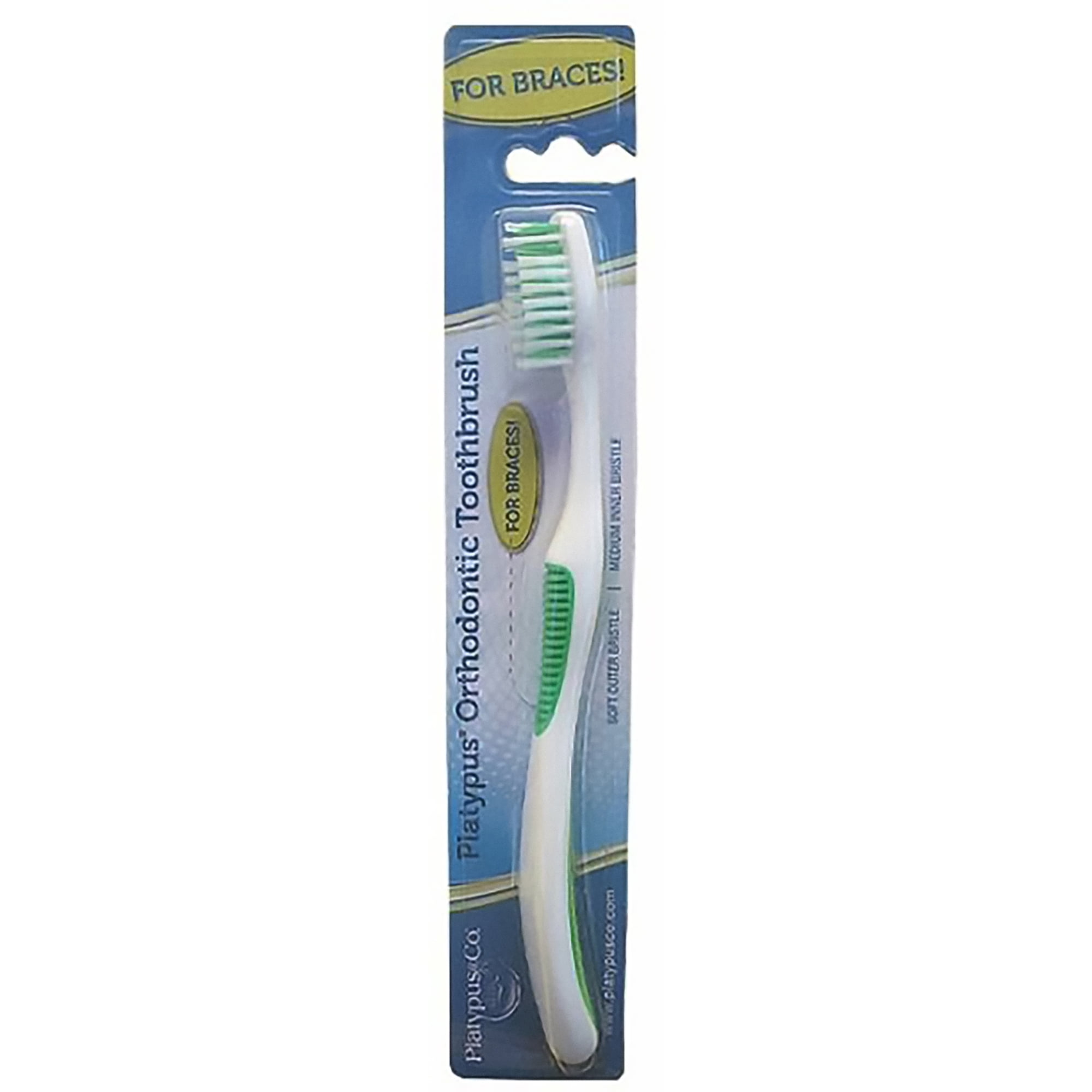 Platypus Orthodontic Toothbrush, Cuidado Personal con Cepillo
