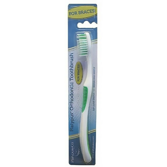 Platypus Orthodontic Toothbrush, Toothbrush Personal Care, 1 Pc