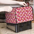 thumbnail image 7 of Gaeub Piggy Sunflower Print 4 Slice Toaster Cover,Bread Machine Cover,Dustproof Fingerprint Protectors and Greasy Protection Anti-sputtering, 7 of 7