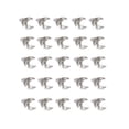thumbnail image 2 of opvise 20Pcs Nail Ornaments Rust-proof Alloy Love Heart Nail Ornaments Bow-knot Manicure Jewelry Beauty Supplies, 2 of 8