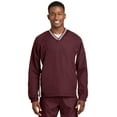 thumbnail image 2 of sport-tek men's tipped v-neck raglan wind shirt - jst62, 2 of 2