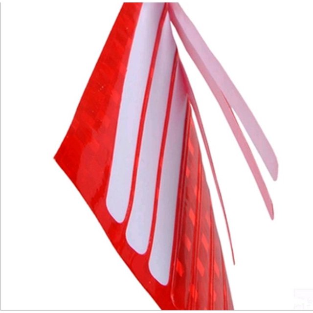 5 hojas para exteriores, coche, motocicleta, ciclismo, bicicleta, Reflector, pegatina fluorescente, llanta de rueda, pegatinas reflectantes, accesorios de calcomanía ShuxiuWang 8390611152994