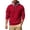 Red, variant on Frnrwgo Men's Hoodie Pullover Soft Stand Collar Loose Fit Solid Color Long Sleeve Hip Hop Streetwear Sweatshirt