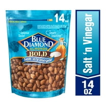 Blue Diamond Almonds, Bold Salt 'n Vinegar Snack Nuts Perfect for Snacking, On-the-go, and Salty Treats, 14 oz