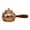 Wooden handle, variant on Lipstore Copper Kettle Hot Water Kettle 350ml Multifunction Tea Infuser Teaware Accessory Wooden handle