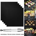thumbnail image 3 of OUSITAID Antiadhésif Réutilisable 40cm * 33cm Haute Température Barbecue Barbecue Mat, 3 of 16