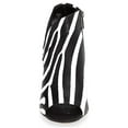 thumbnail image 3 of YDN Women Chic Peep Toe Stiletto High Heel Short Booties Cutout Slingback Side Zippers Sandals Walking Shoes Size 10 Zebra Pattern, 3 of 4