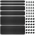 thumbnail image 1 of 6 Pcs 1U,2U,4U Blank Panel Metal Rack Mount, 19 Inches, Filler Panel Mount Spacer Rack Blanking Panel Kit for Enclosure Server Ra, 1 of 6