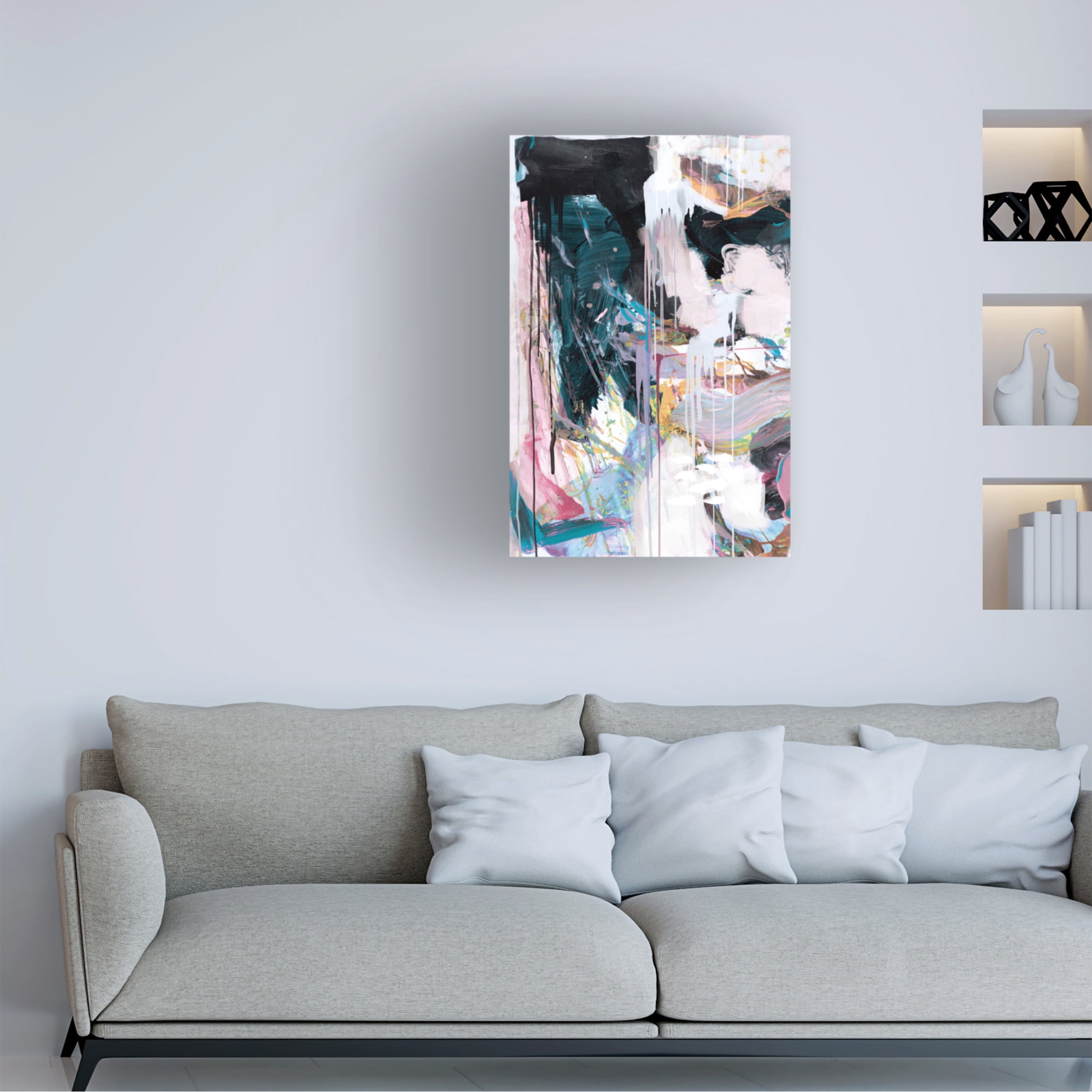 Trademark Fine Art Dan Hobday Statement No2 Canvas Wall Art