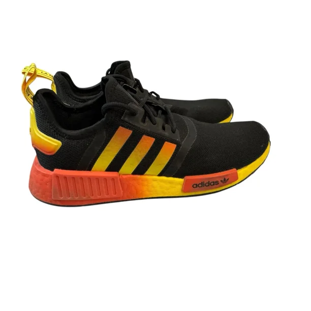 Ad-id-as NMD_R1 Sunset Black Red Yellow Orange Men's Size 7.5 Boost Shoes FZ5877