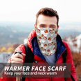thumbnail image 7 of Neck Warmer Scarf, Christmas Santa Claus Soft Headband Hair Sock Head Wrap Headwear Face Mask Neck Gaiter, Magic Scarf Bandana Cold Weather Scarf for Men Women, 7 of 7