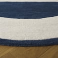 thumbnail image 3 of SAFAVIEH Rodeo Drive Gertrude Abstract Area Rug, Ivory/Navy, 6' x 6' Round, 3 of 10