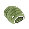 thumbnail image 2 of Flmtop Coussin de Sommeil Chaud Portable Doux pour Hamster Hérisson Cochon d'Inde Maison Nids Vert, 2 of 7