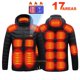 thumbnail image 1 of Chaqueta autocalentada para hombre y mujer, chaleco con calefacción USB, abrigo cálido para caza, Camping, senderismo, esquí, 2-21 áreas, ropa de invierno, 1 of 4