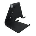thumbnail image 3 of Maoww Universal Rotating Mobile Phone Holder Stand Foldable Support Desktop Smartphone Tablets Bracket, Black, 3 of 8