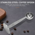 thumbnail image 6 of Espresso Stand Coffee Measure Tamper Spoon Stainless Steel Coffee & Tea Tools Measuring Tamping Scoop 1 Pieces Silver, 6 of 8