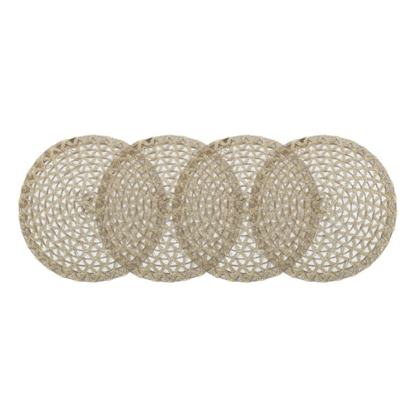 Set de Manteles Individuales Crown Baccara 4 piezas de 40 cm - Nadya