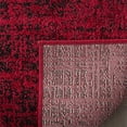 thumbnail image 3 of Safavieh Adirondack Collection ADR116F Tapis Carré Moderne Abstrait Rouge et Noir (6 Pieds Carré), 3 of 4