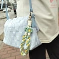 thumbnail image 5 of 2pcs Retro pastoral style small Daisy wrist strap Keychain Handmade DIY, 5 of 5