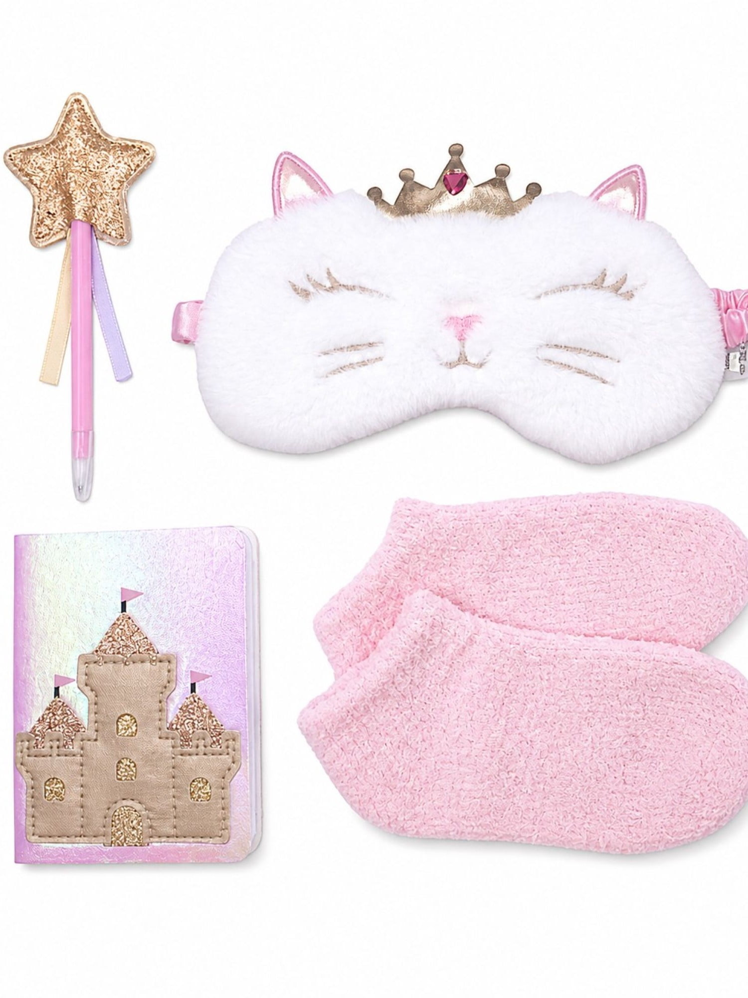 Wonder Nation Sleepover Handbag Accessories Set, 5 Piece Set, Children 6 years and up