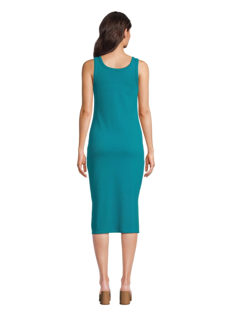 knee length dresses for ladies Baltic Born Womens Nalani Knit Tank Dress | Stone main image 0