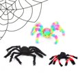 thumbnail image 3 of Araña grande terrorífica de felpa para decoración de Halloween, Casa Encantada, accesorios de terror para interiores y exteriores, suministros de fiesta de gigantes negros, 30/60/90/125cm, 3 of 4