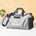 thumbnail image 4 of Bolsa De Ejercicios Fitness Bag Impermeable Multifuncional Sports Bag para Hombres Mujeres (Gris), 4 of 5