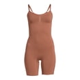 thumbnail image 3 of Comfort by Real Women's Seamless Mid-Thigh Shaping Bodysuit, 3 of 3