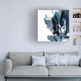 thumbnail image 3 of Jennifer Goldberger 'Blue Exclusion IV' Canvas Art, 3 of 3