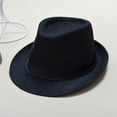 thumbnail image 5 of Foldable New Classic Straw Fedora Hat Mens Women Wide Brim Panama Hat Summer Dress Hat, 5 of 5