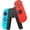 Black, variant on Switch Joy-Con Charging Grip Compatible with Nintendo Switch & OLED Model, Play While Charging, Portable V-Shaped Switch Joy-Con Controller Charger with Indicators, Pink