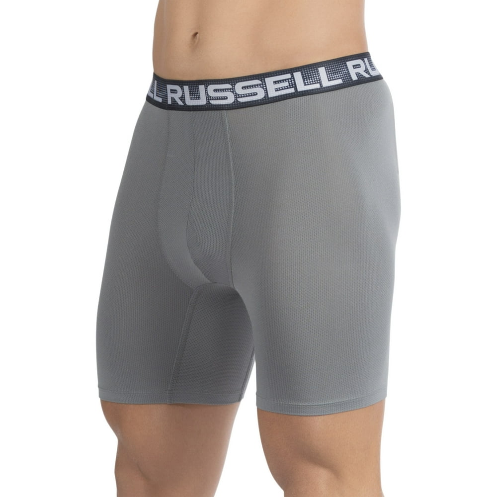 Russell Men's CoolForce 360 Assorted Color Boxer Briefs, 2 Pack