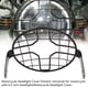 thumbnail image 4 of Aramox Cubierta De Parrilla De Malla Para Faros Delanteros Para Motocicleta Con 6,5 Pulgadas, Cubierta De Parrilla De Malla Para Faros Delanteros De Motocicleta Universal, 4 of 8