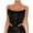 Black, variant on Fjofpr 50% off Clear! Corsets for Women Top Women Casual Sexy Eyelet Lace-up Solid Fishbone Court Vintage Corset Straps Tank Top