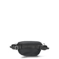 thumbnail image 4 of Madden NYC Women's Double Pocket Chain Fanny Pack, Black, 4 of 6