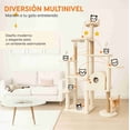 thumbnail image 3 of Mueble Torre Rascador Poli Pets Himalayo 170cm Color Beige, 3 of 6